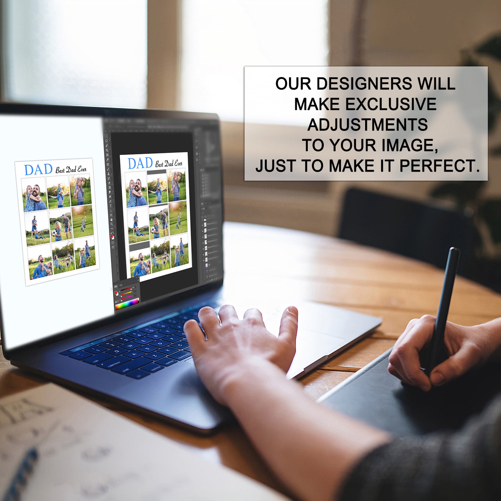 Personalized Custom Blanket with Photo-A Loves Gift