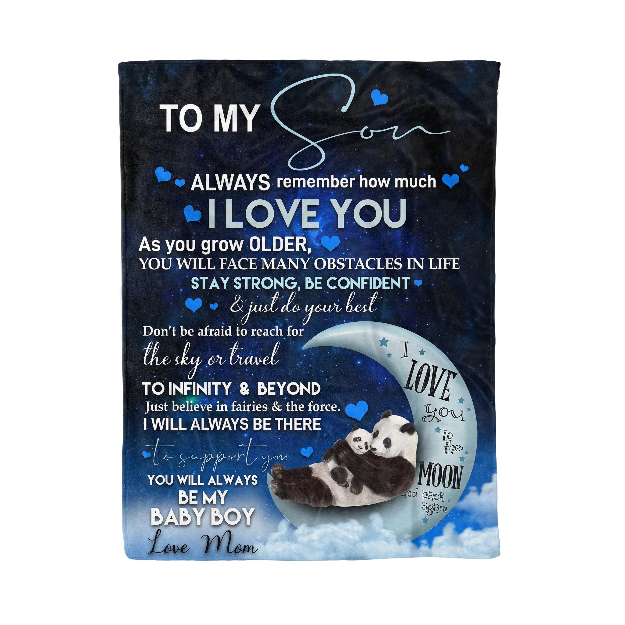 I Love You To My Son From Mom Blanket Gift For Son-A Loves Gift