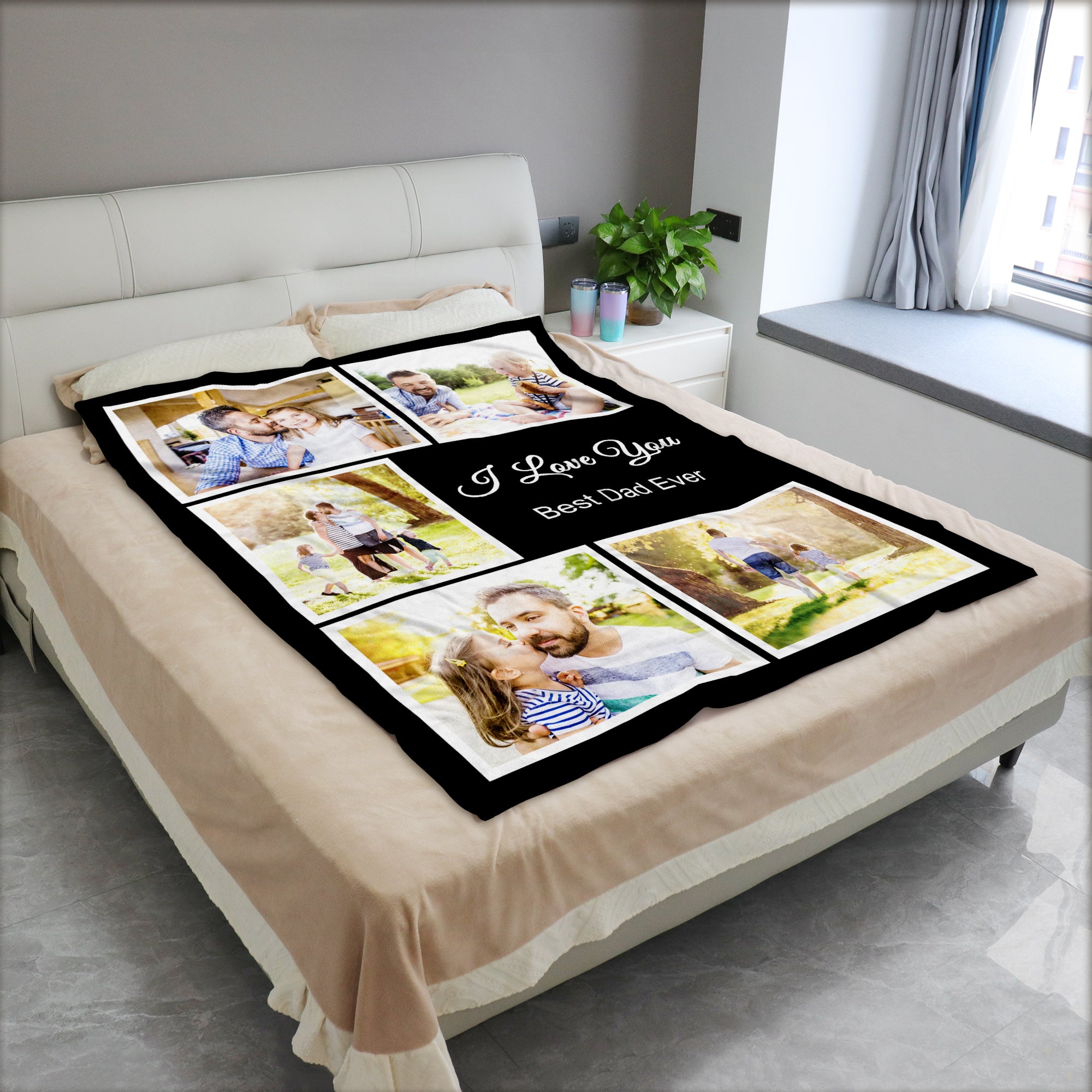 Custom Blanket with Photo-A Loves Gift