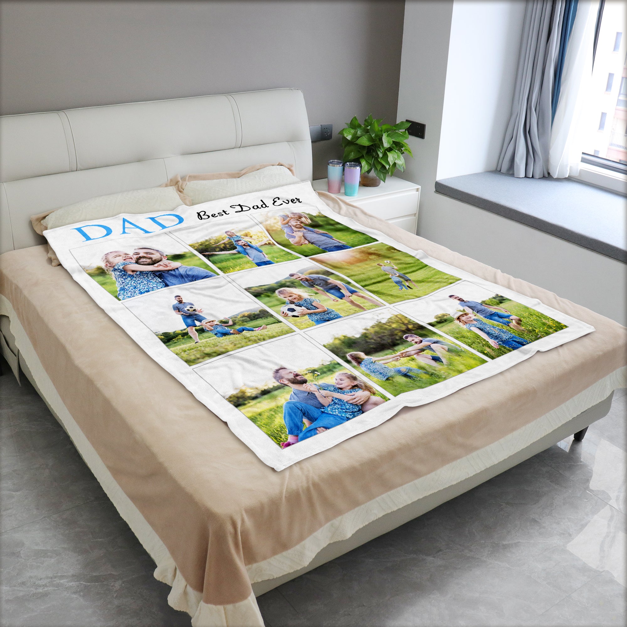 Personalized Custom Blanket with Photo-A Loves Gift