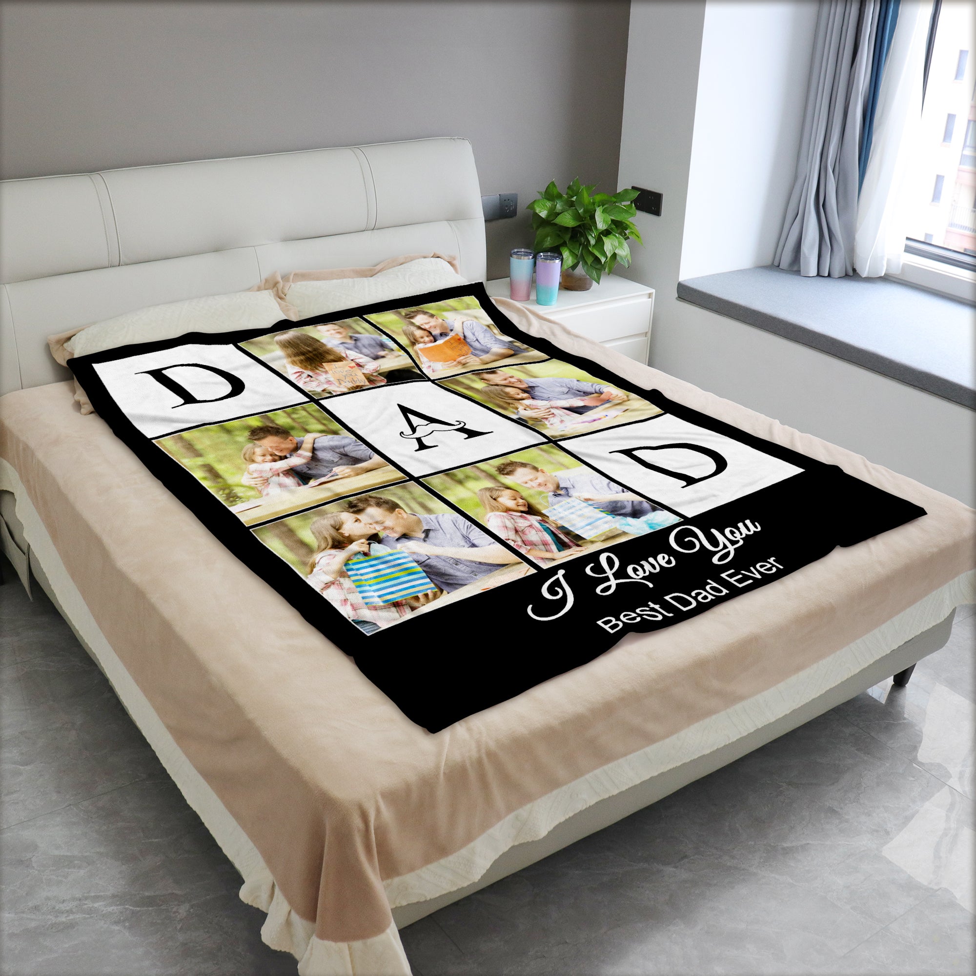 Personalized Custom Blanket with Photo-A Loves Gift