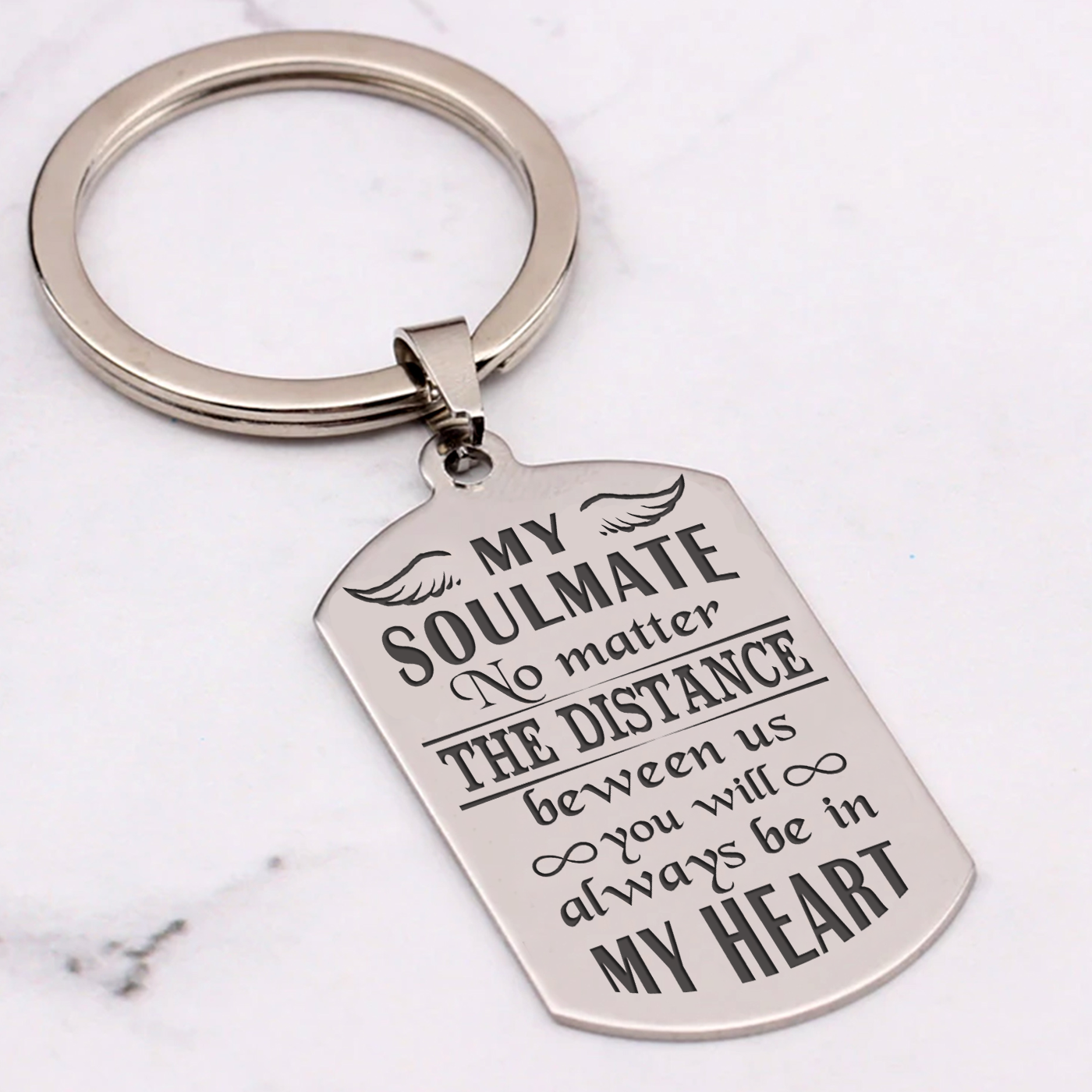 MY SOULMATE - KEY CHAIN 1-A Loves Gift