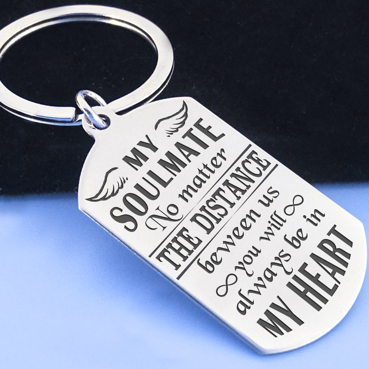 MY SOULMATE - KEY CHAIN 1-A Loves Gift