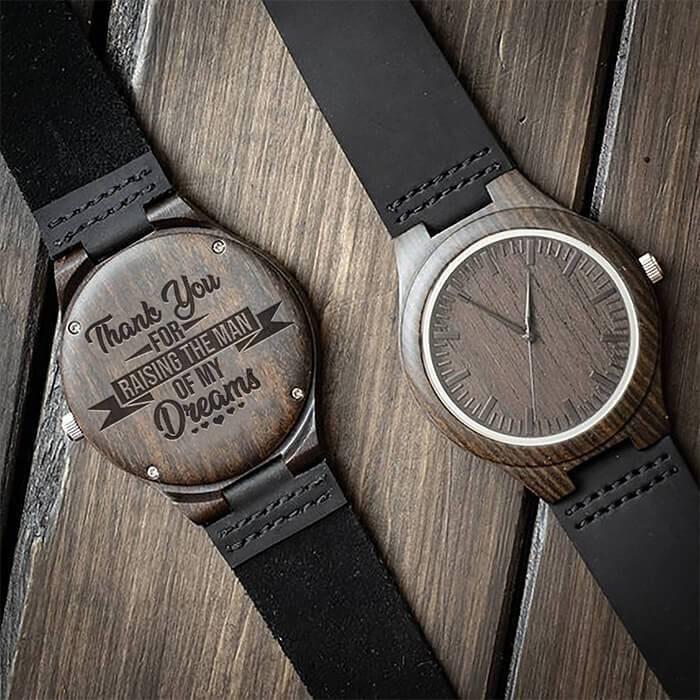 Engraved Wooden Watch For Dad - Great Gifts For Father-A Loves Gift