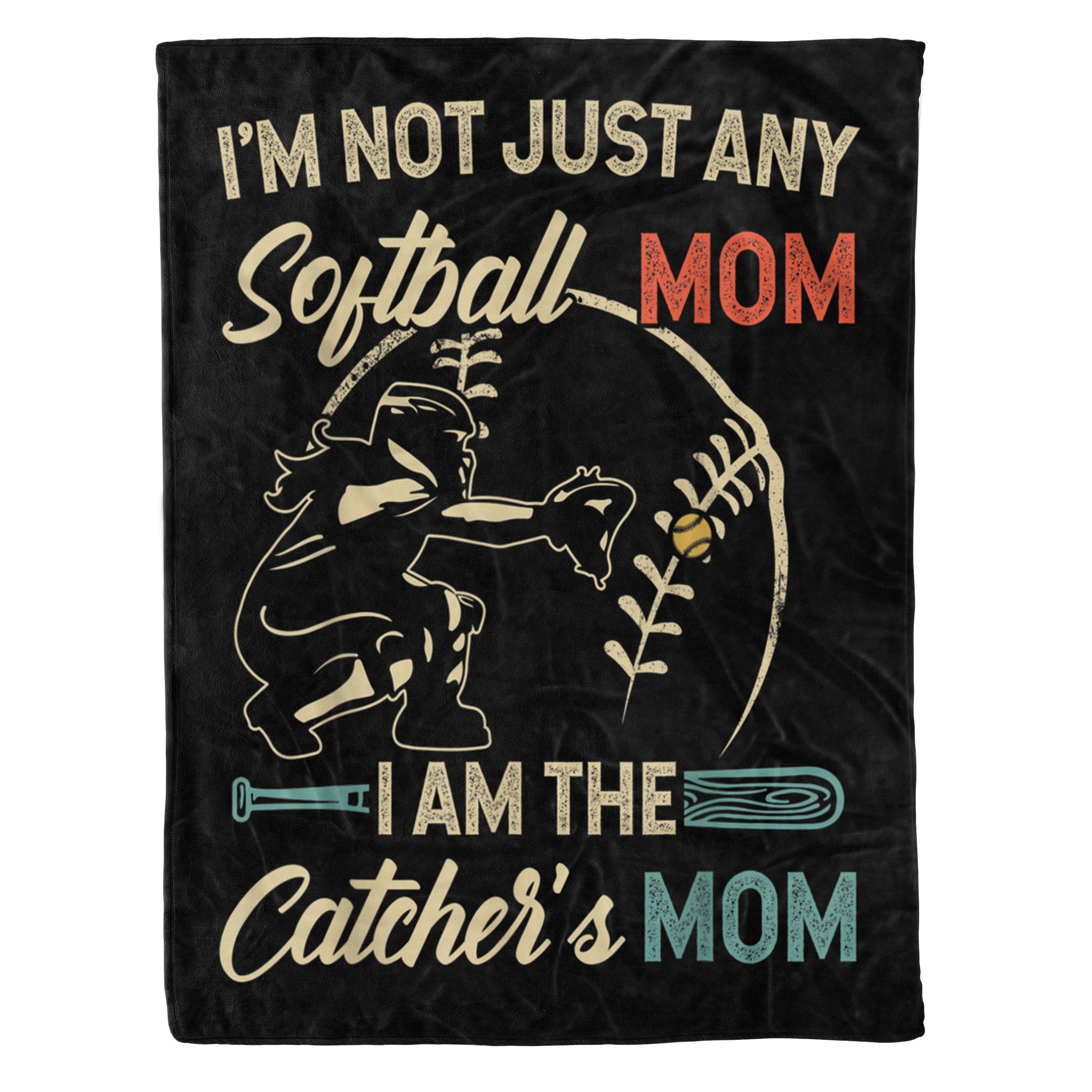 Custom Blanket Softball Blanket - Fleece Blanket-A Loves Gift