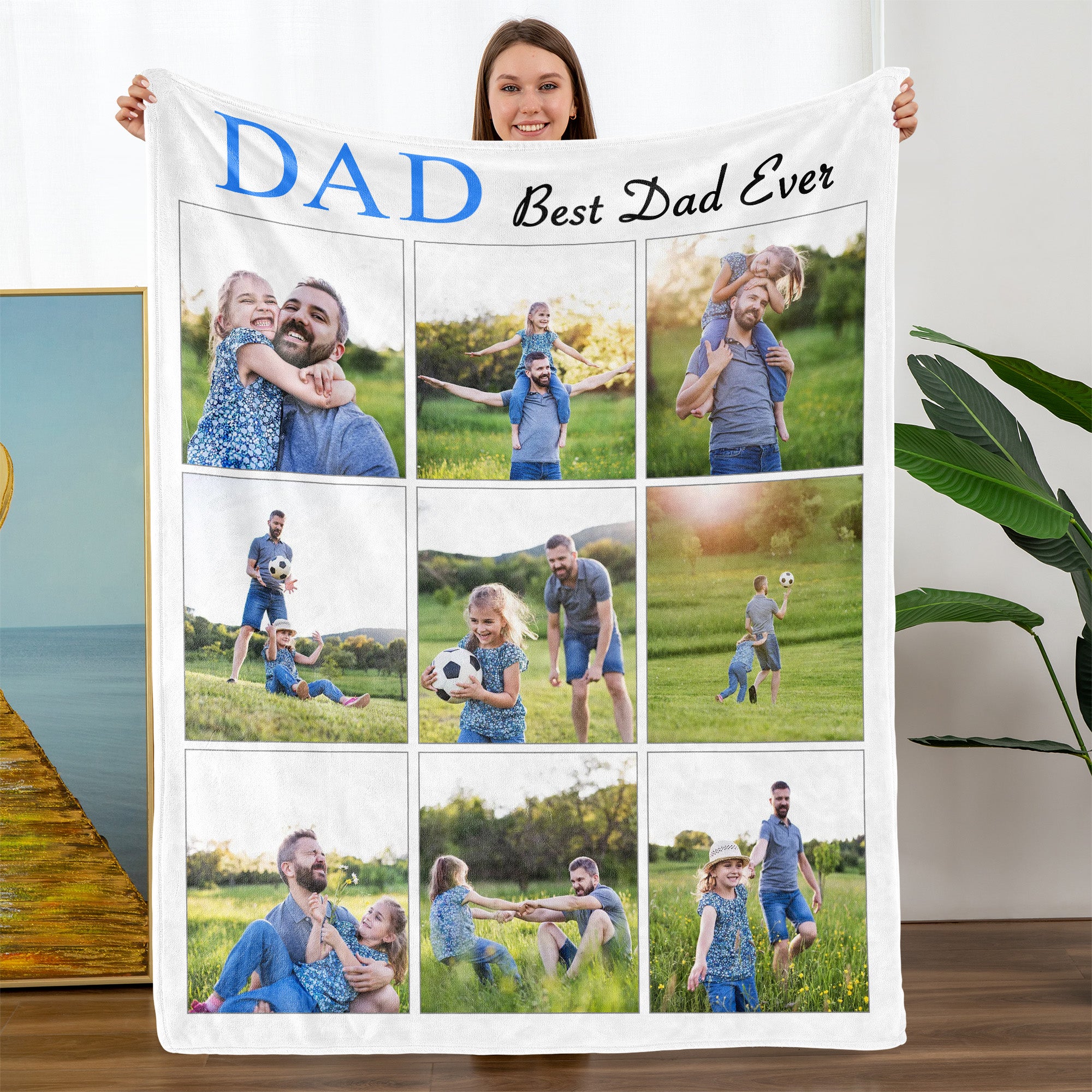 Personalized Custom Blanket with Photo-A Loves Gift