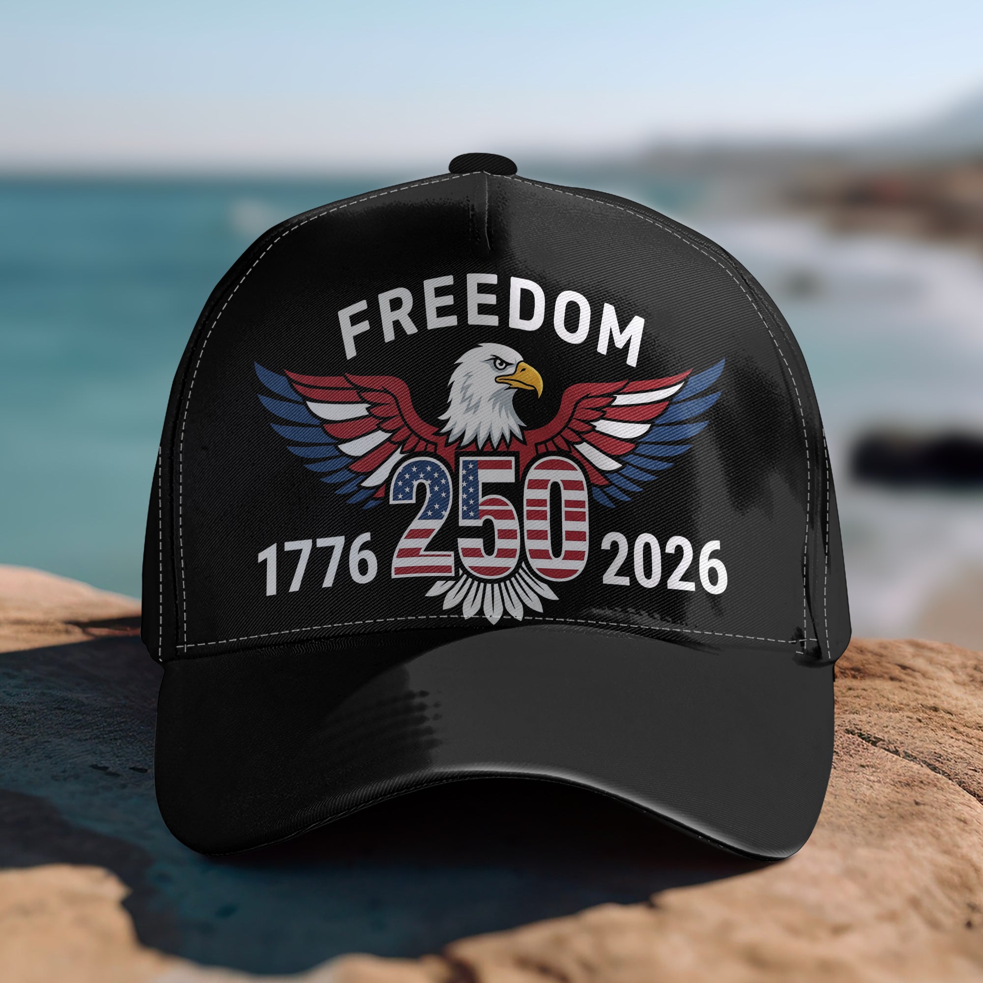 Freedom 250 Years Patriotic Eagle - Classic Cap