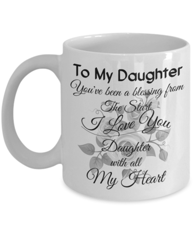 Great Gifts Coffee Mugs Funny For Daughter-A Loves Gift