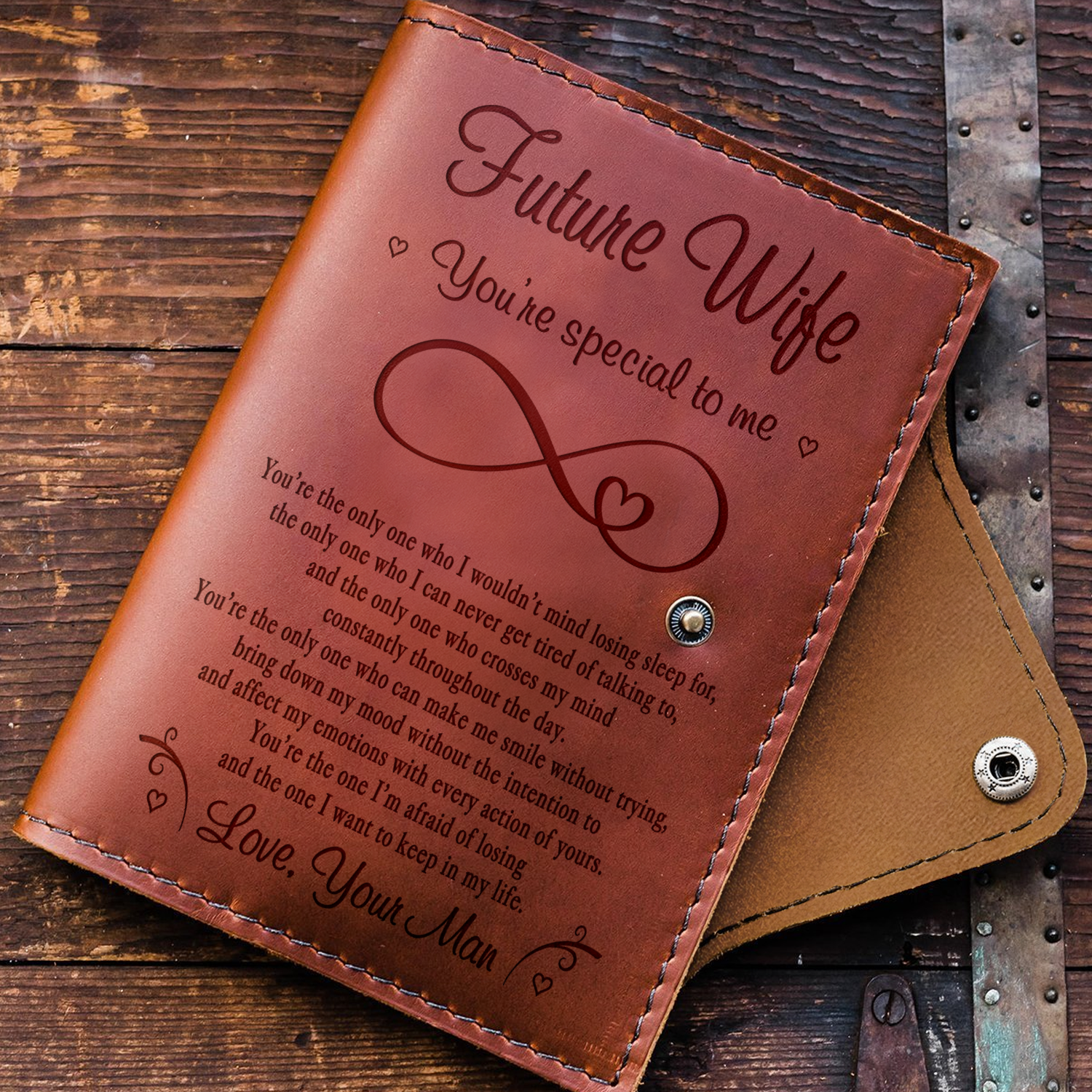 FUTURE WIFE - YOU'RE SPECIAL TO ME - JOURNAL COVER-A Loves Gift