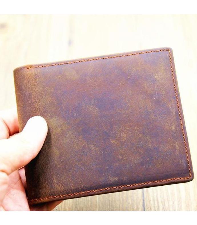 Personalized Leather Wallet For Dad - Perfect Gift For Your Dad-A Loves Gift