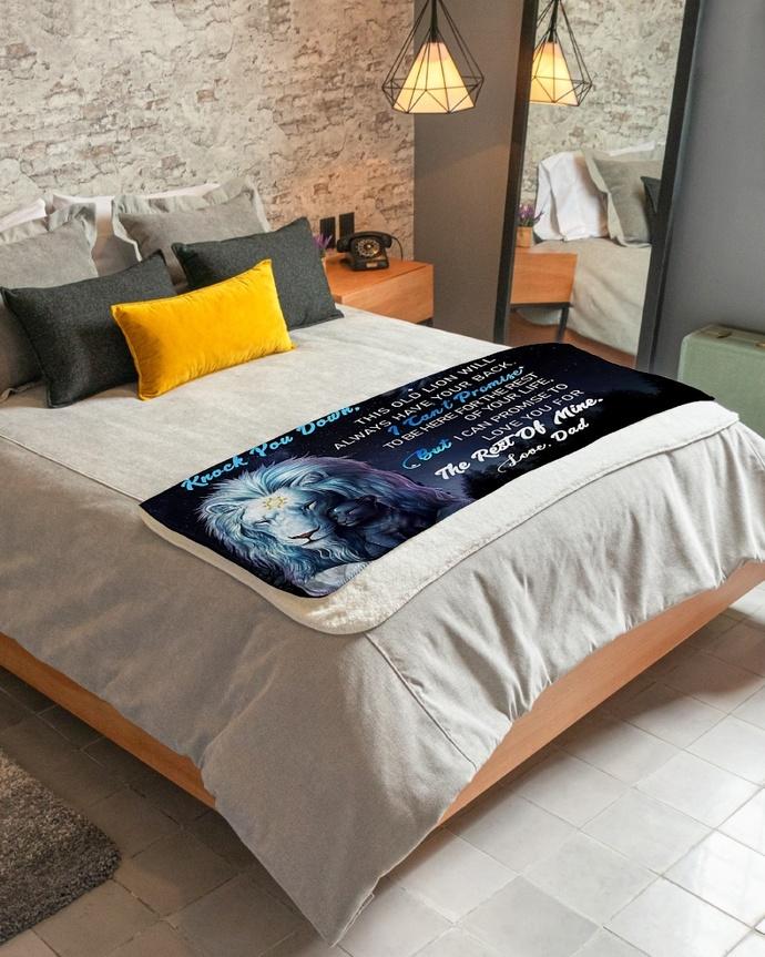 Fleece Blanket - Sherpa Fleece Blanket-A Loves Gift