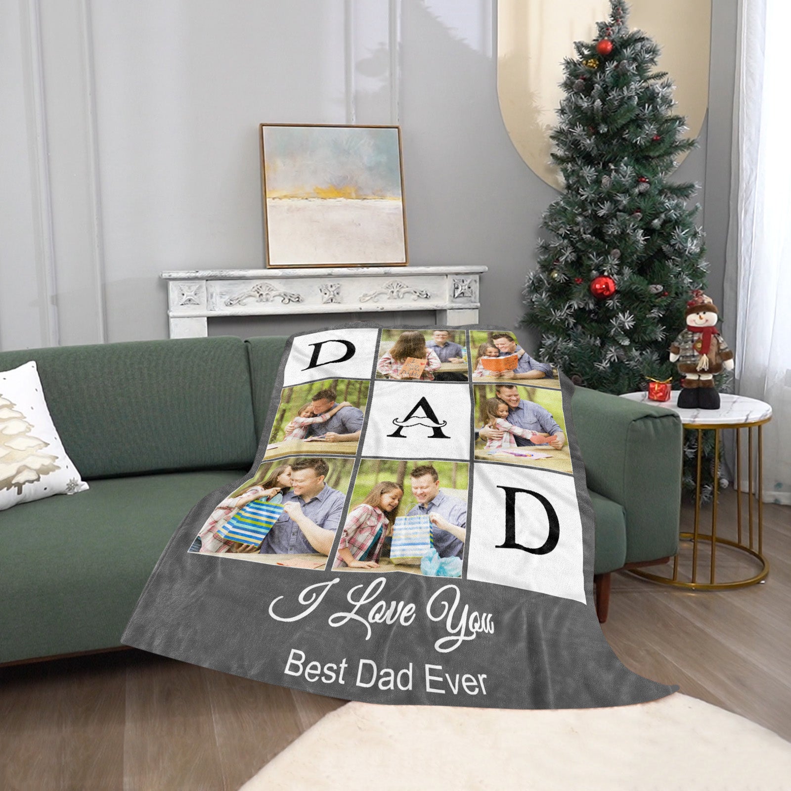 Personalized Custom Blanket with Photo-A Loves Gift