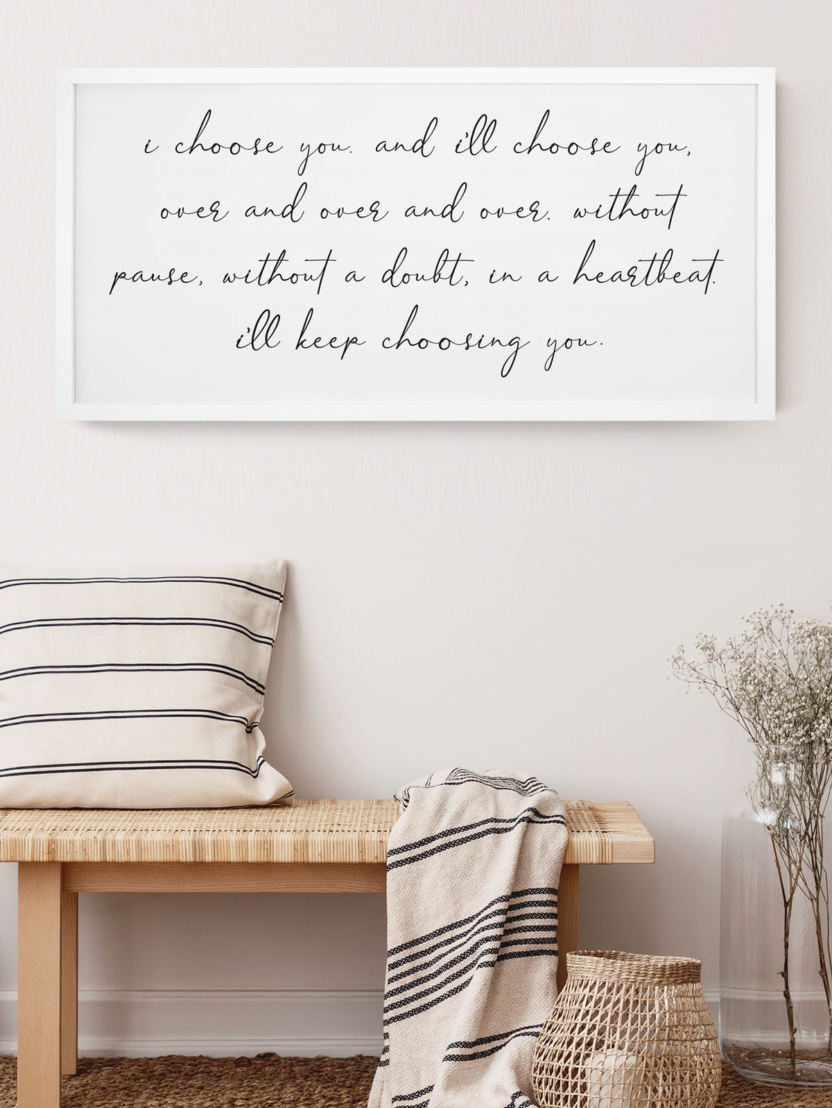 WOOD FRAMED SIGNBOARD-A Loves Gift