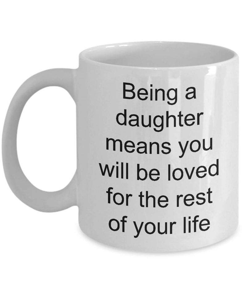 Great Gifts Coffee Mugs Funny For Daughter-A Loves Gift