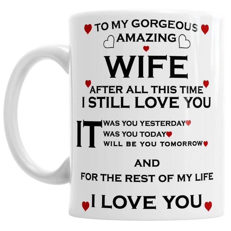Great Gifts Coffee Mugs Funny For Wife-A Loves Gift