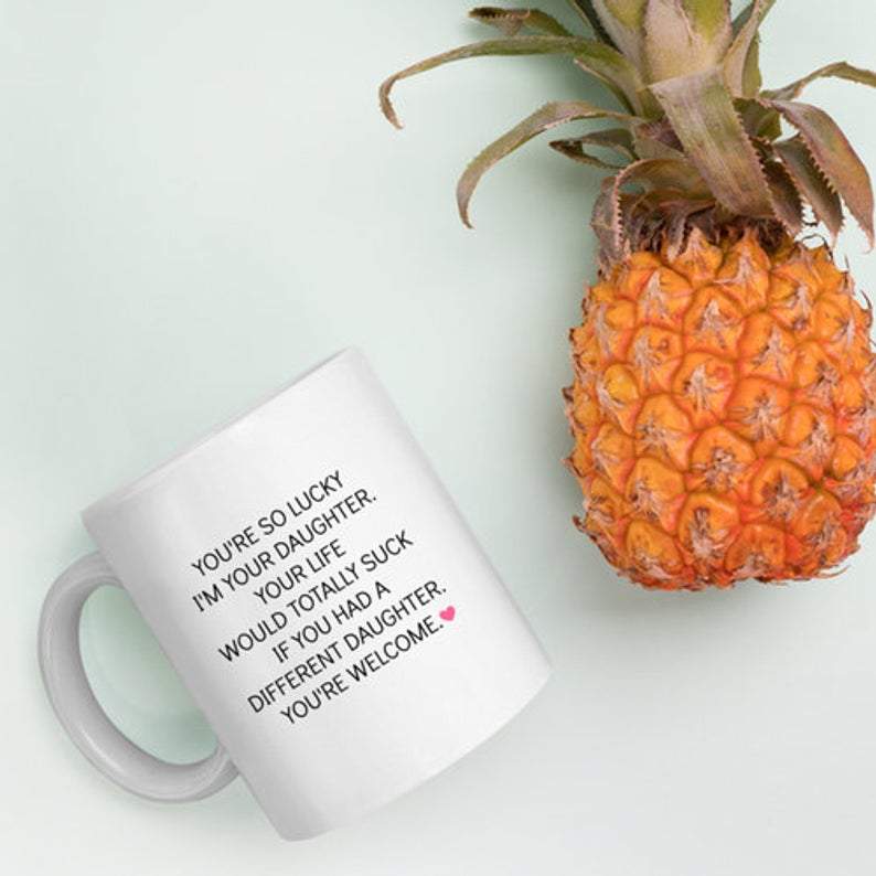 Great Gifts Coffee Mugs Funny For Daughter-A Loves Gift