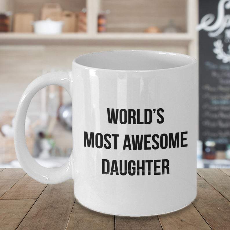 Great Gifts Coffee Mugs Funny For Daughter-A Loves Gift