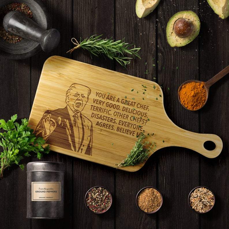 GREAT CHEF - CUTTING BOARD-A Loves Gift