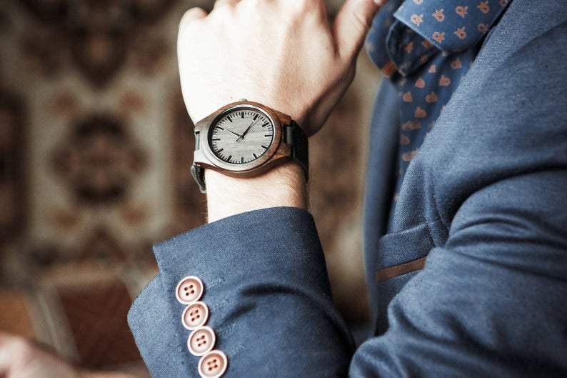 Engraved Wooden Watch - Great Gift For Your Son-A Loves Gift