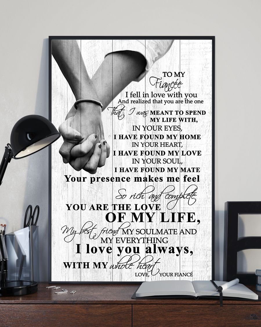 Perfect Gifts For Husband - To My Husband Poster-A Loves Gift