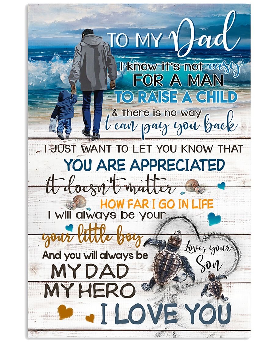 To My Dad Poster-A Loves Gift
