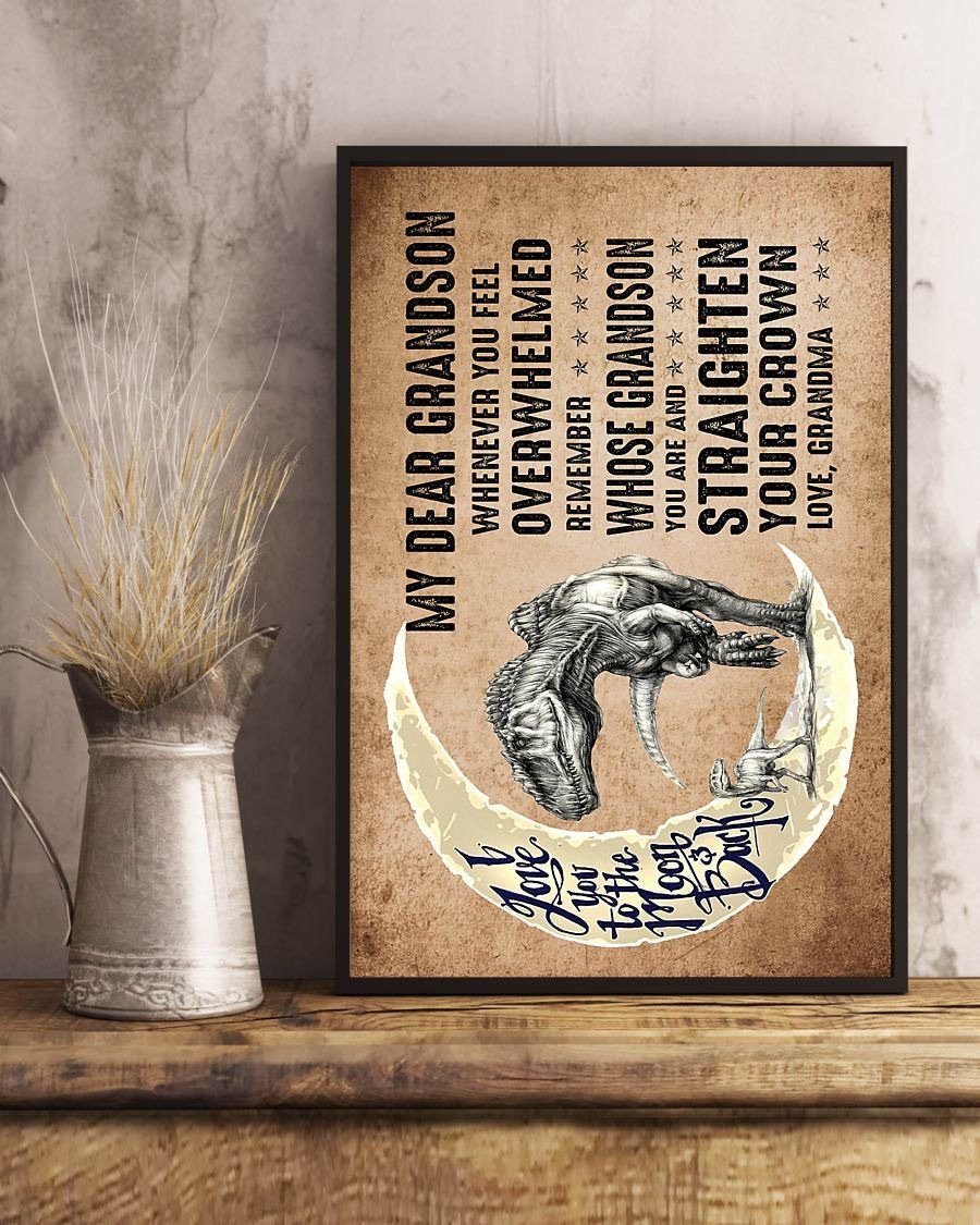 To My Grandson Poster-A Loves Gift