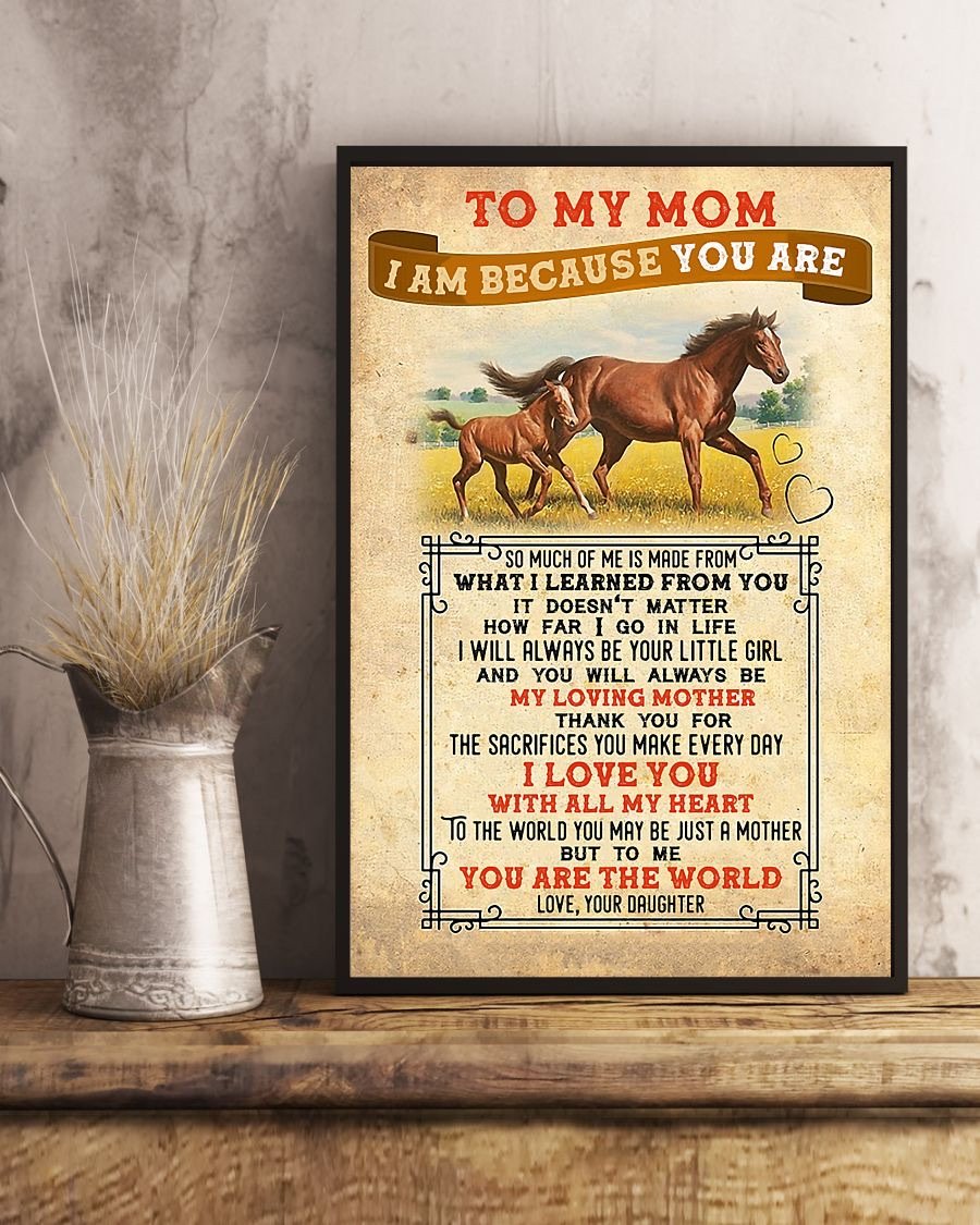 To My Mom Poster-A Loves Gift