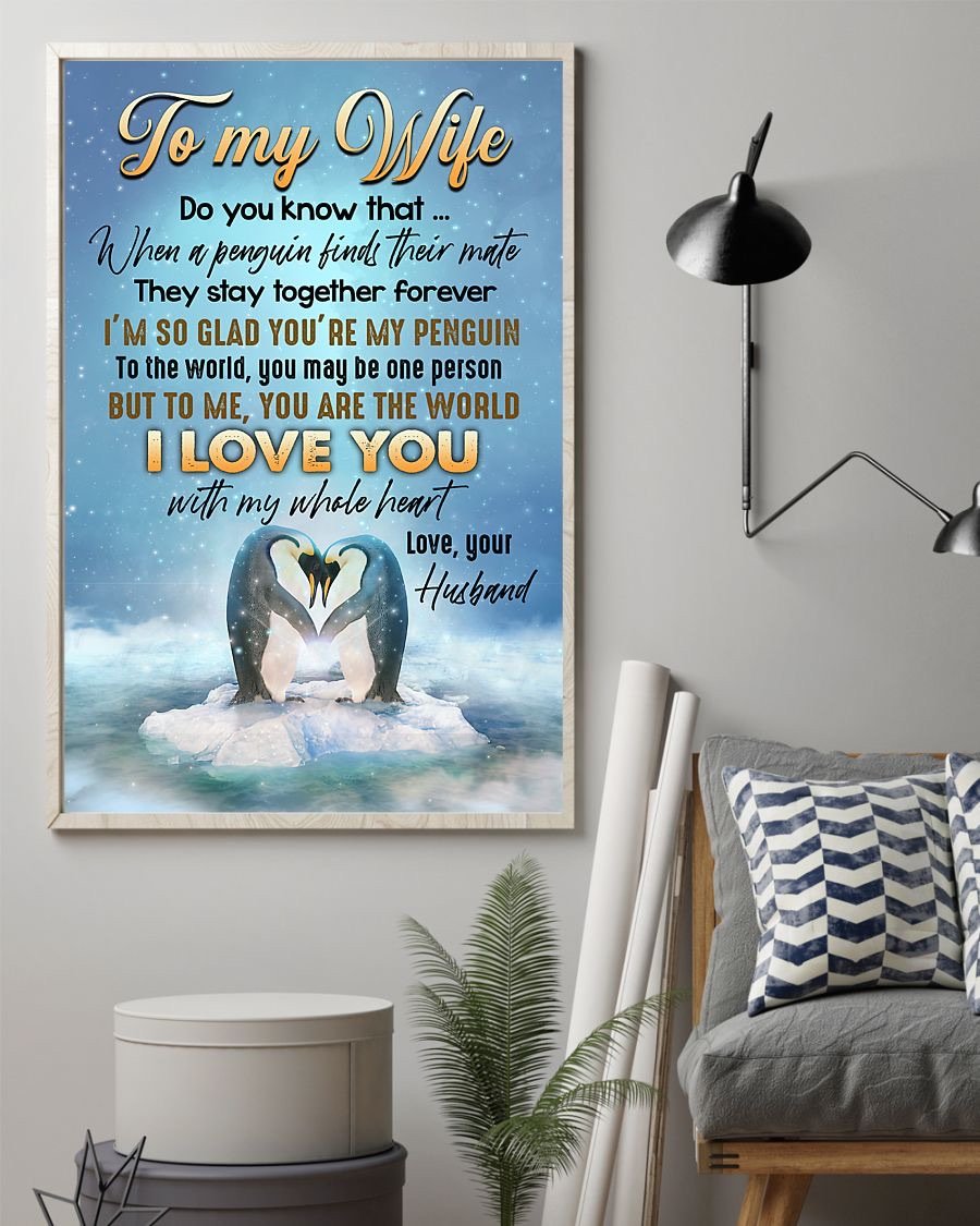Perfect Gifts For Wife - To My Wife  Poster-A Loves Gift