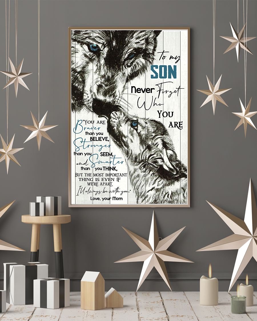 To My Son Poster - Great Gifts For Your Son-A Loves Gift