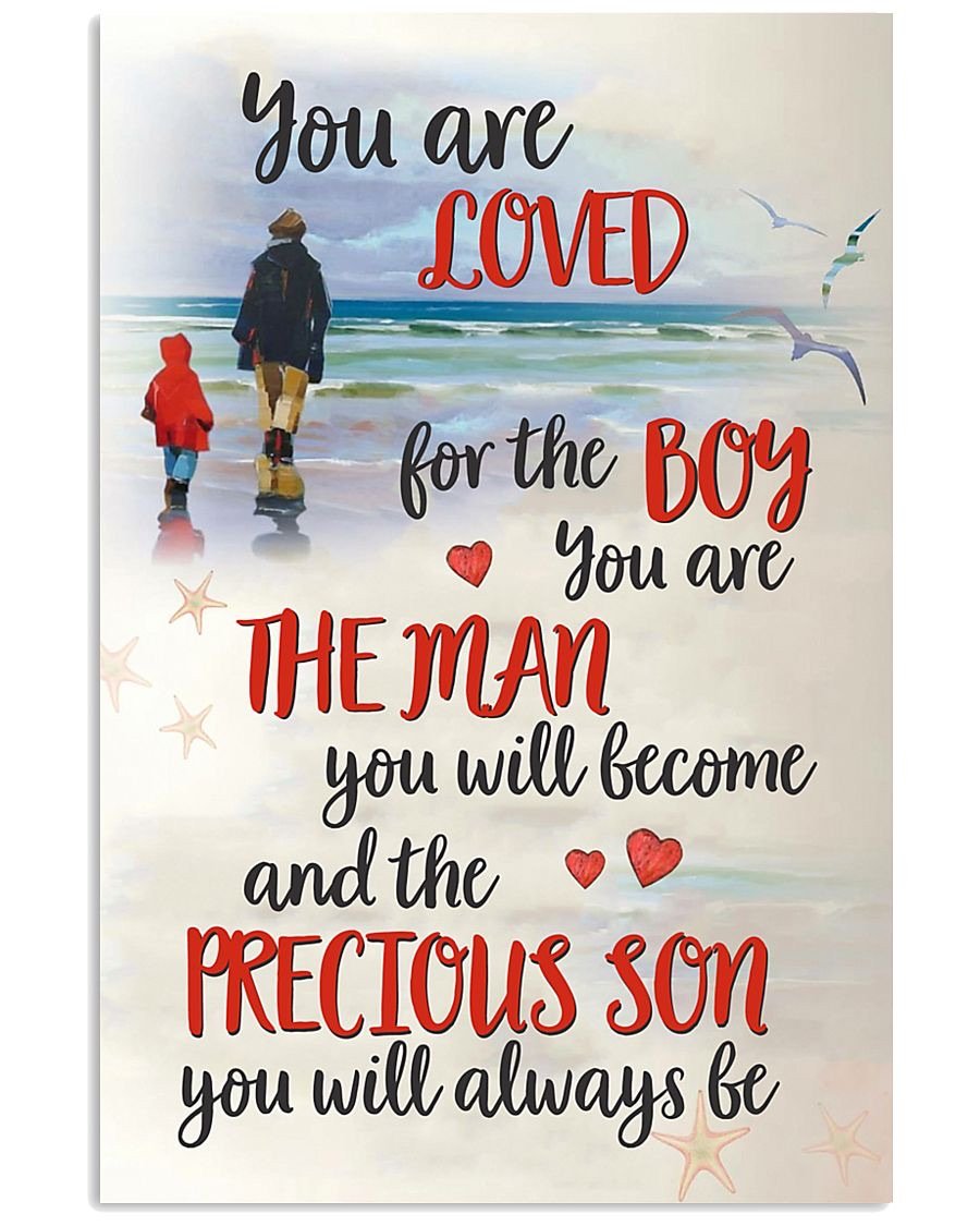 To My Son Poster - Great Gifts For Your Son-A Loves Gift