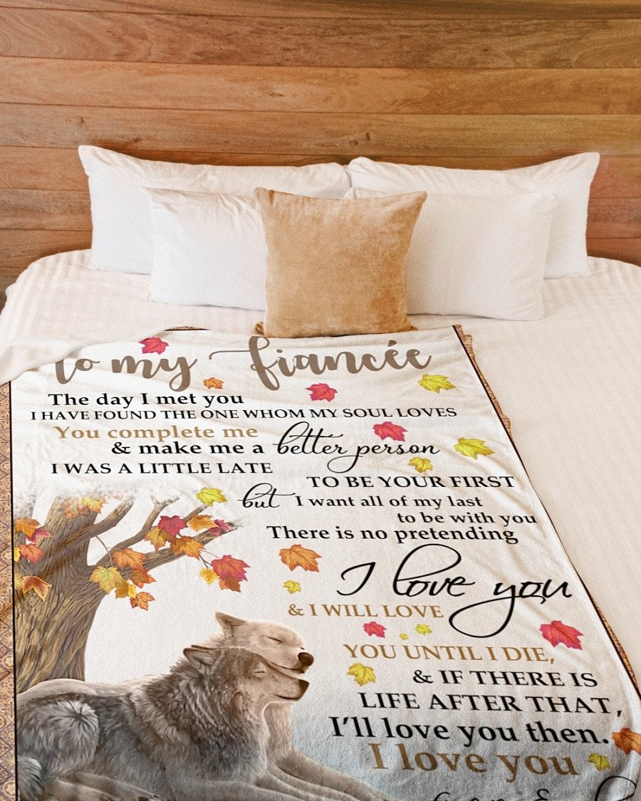 Fleece Blanket - To My Husband Fleece Blanket-A Loves Gift