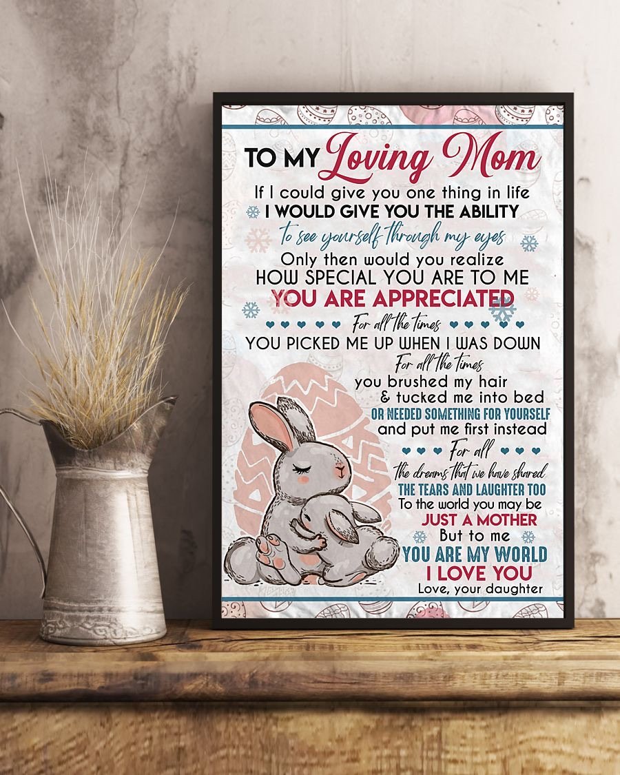 To My Mom Poster-A Loves Gift
