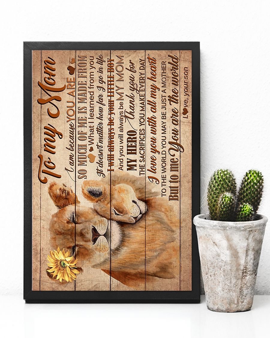 To My Mom Poster-A Loves Gift