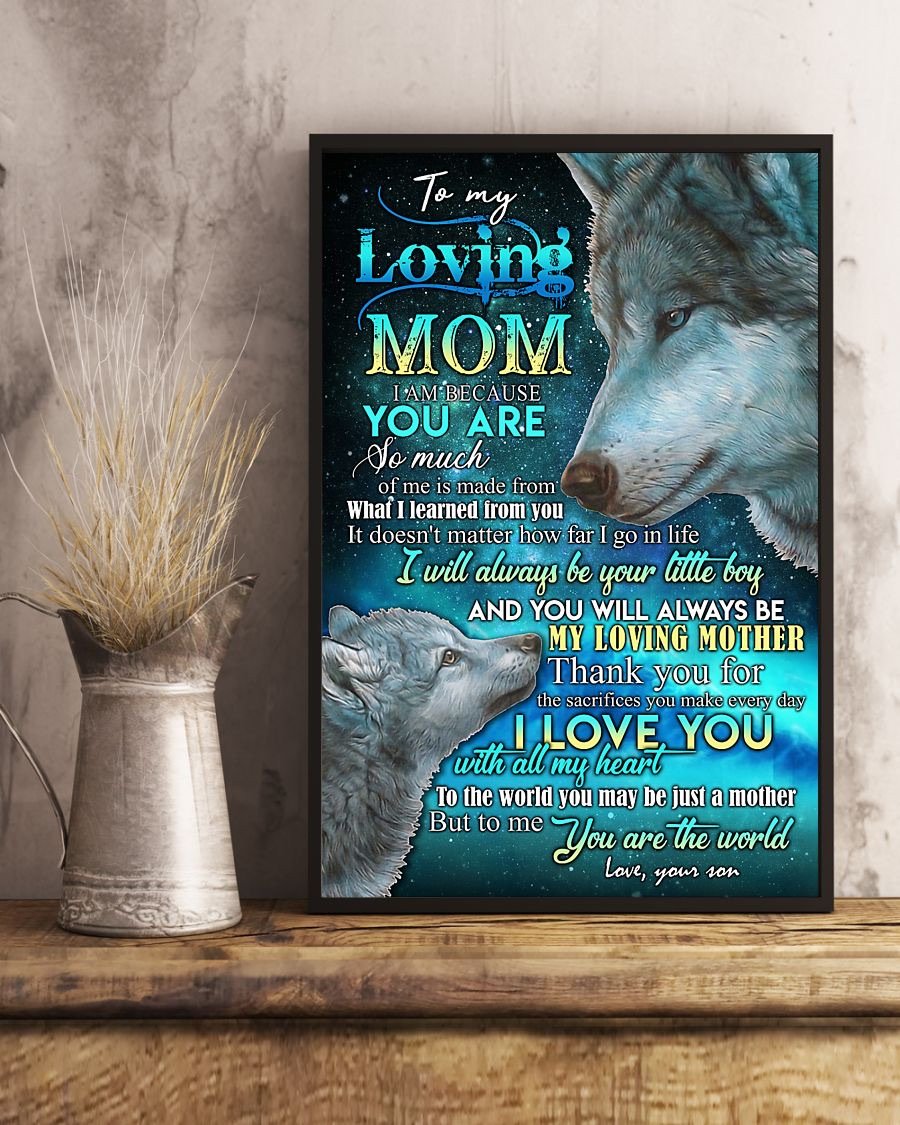 To My Mom Poster-A Loves Gift