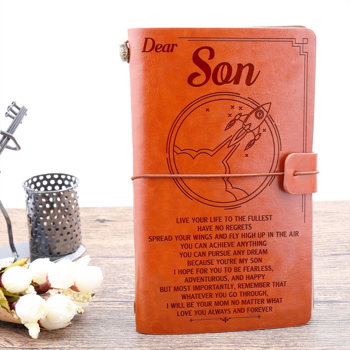 To My Son - Vintage Journal Notebook-A Loves Gift
