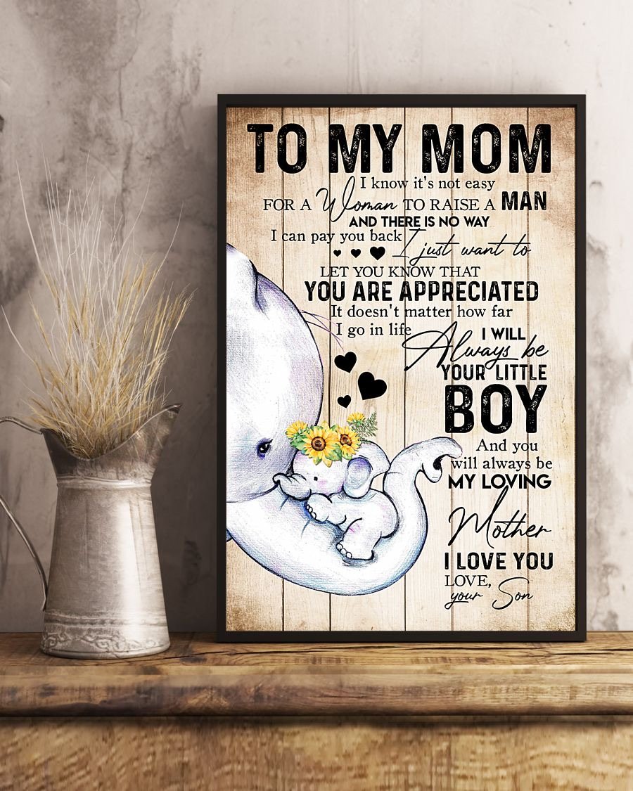 To My Mom Poster-A Loves Gift
