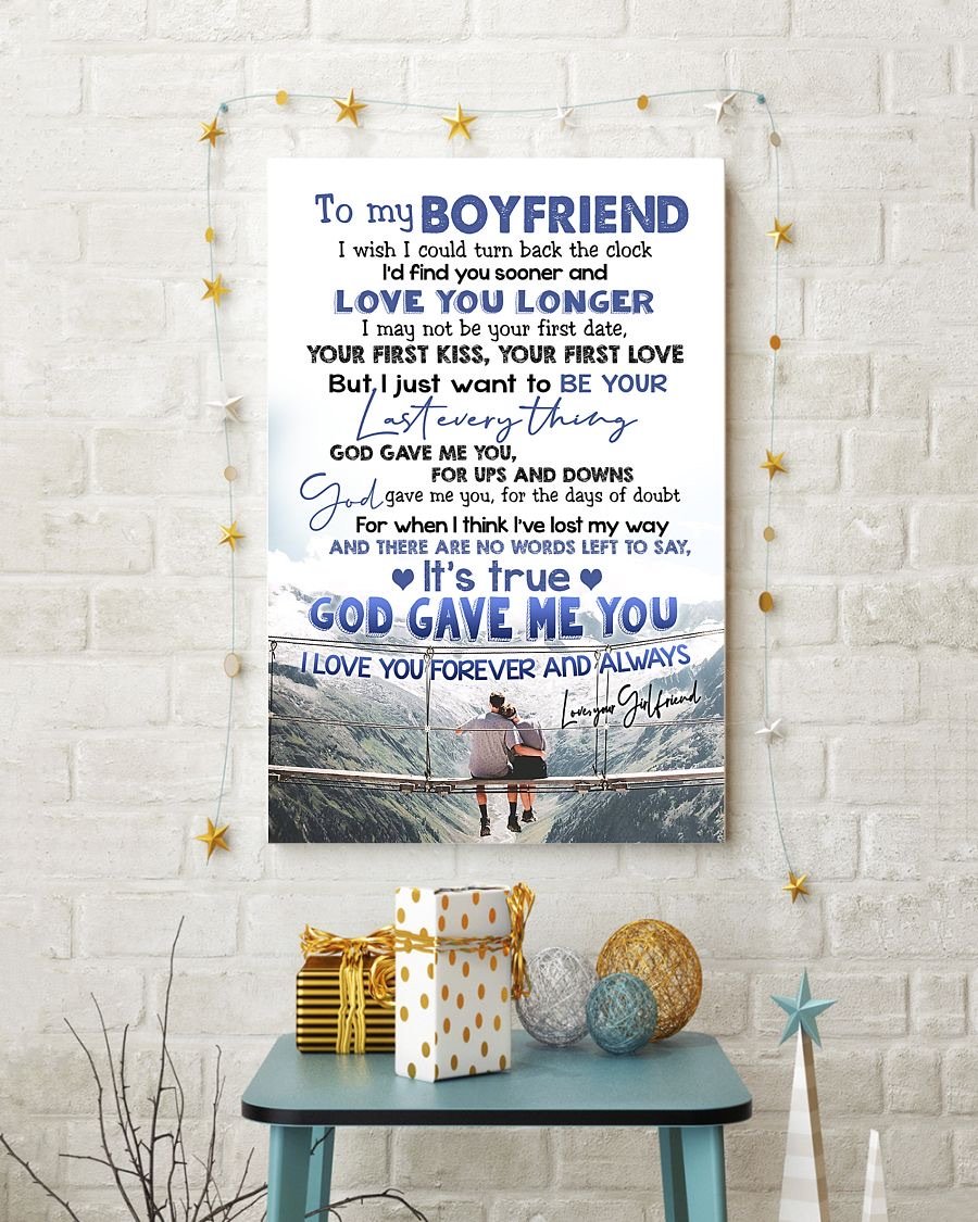 Perfect Gifts For Husband - To My Husband Poster-A Loves Gift