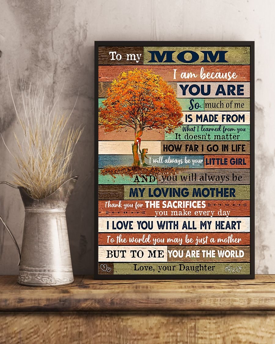 To My Mom Poster-A Loves Gift