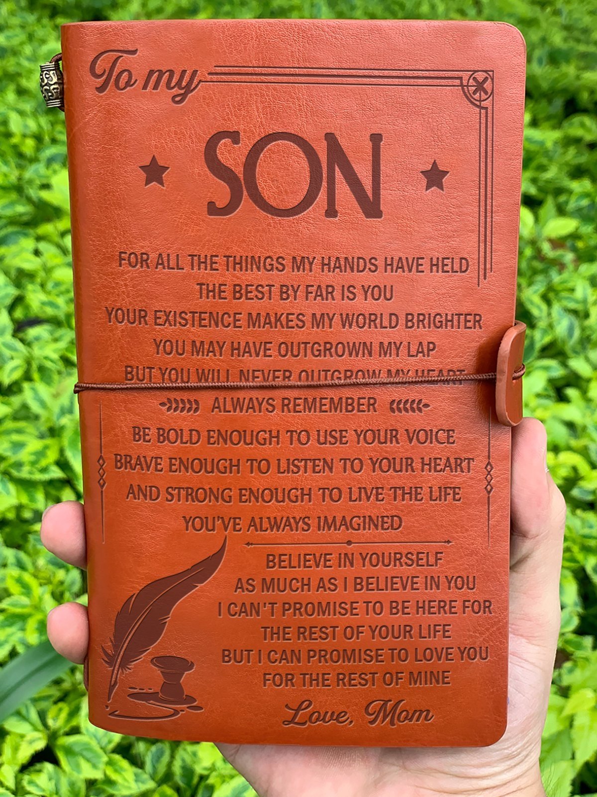 To My Son - Vintage Journal Notebook-A Loves Gift