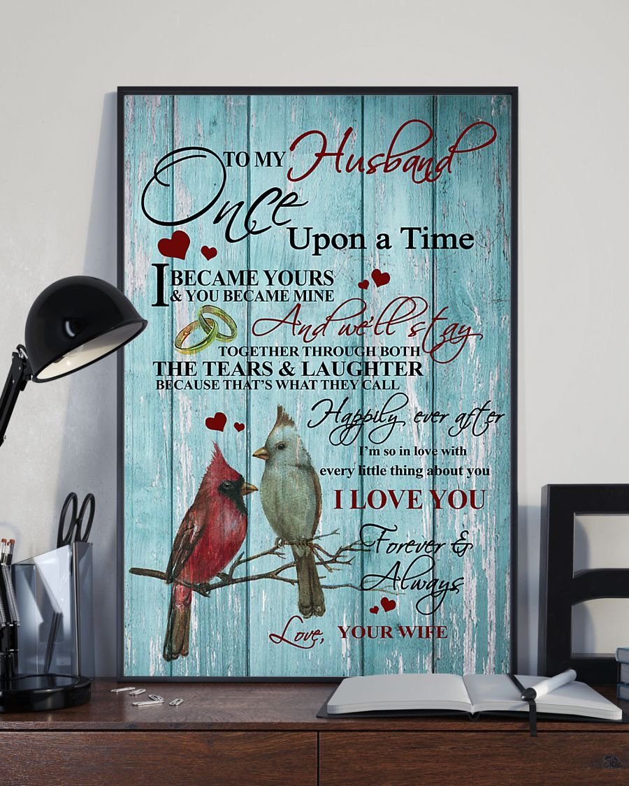 Perfect Gifts For Husband - To My Husband Poster-A Loves Gift