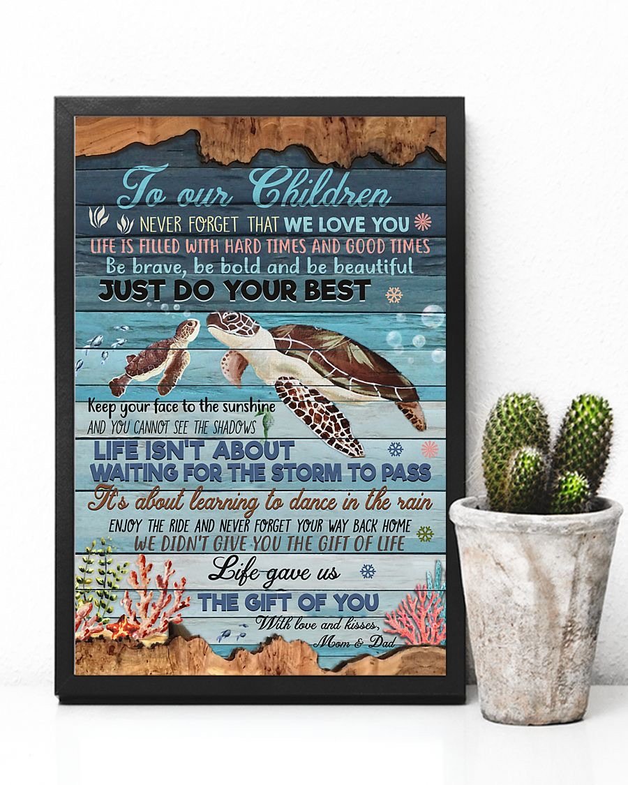 To My Son Poster - Great Gifts For Your Son-A Loves Gift