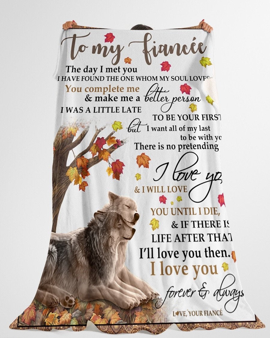 Fleece Blanket - To My Husband Fleece Blanket-A Loves Gift