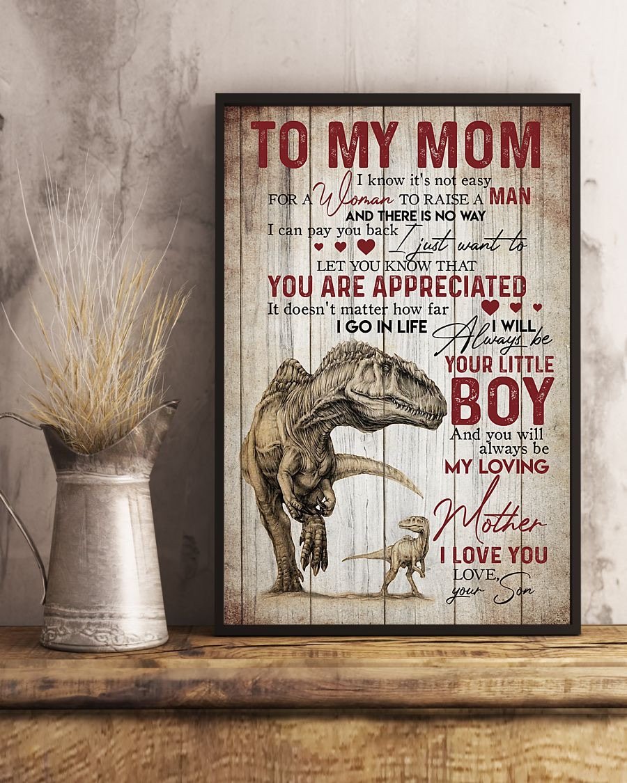 To My Mom Poster-A Loves Gift