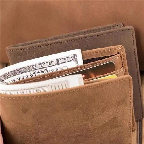 MY SON LEATHER WALLET-A Loves Gift