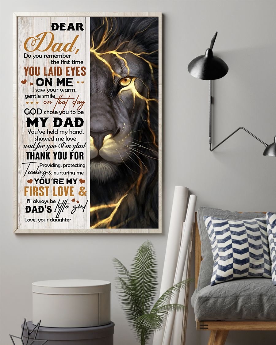 To My Dad Poster-A Loves Gift