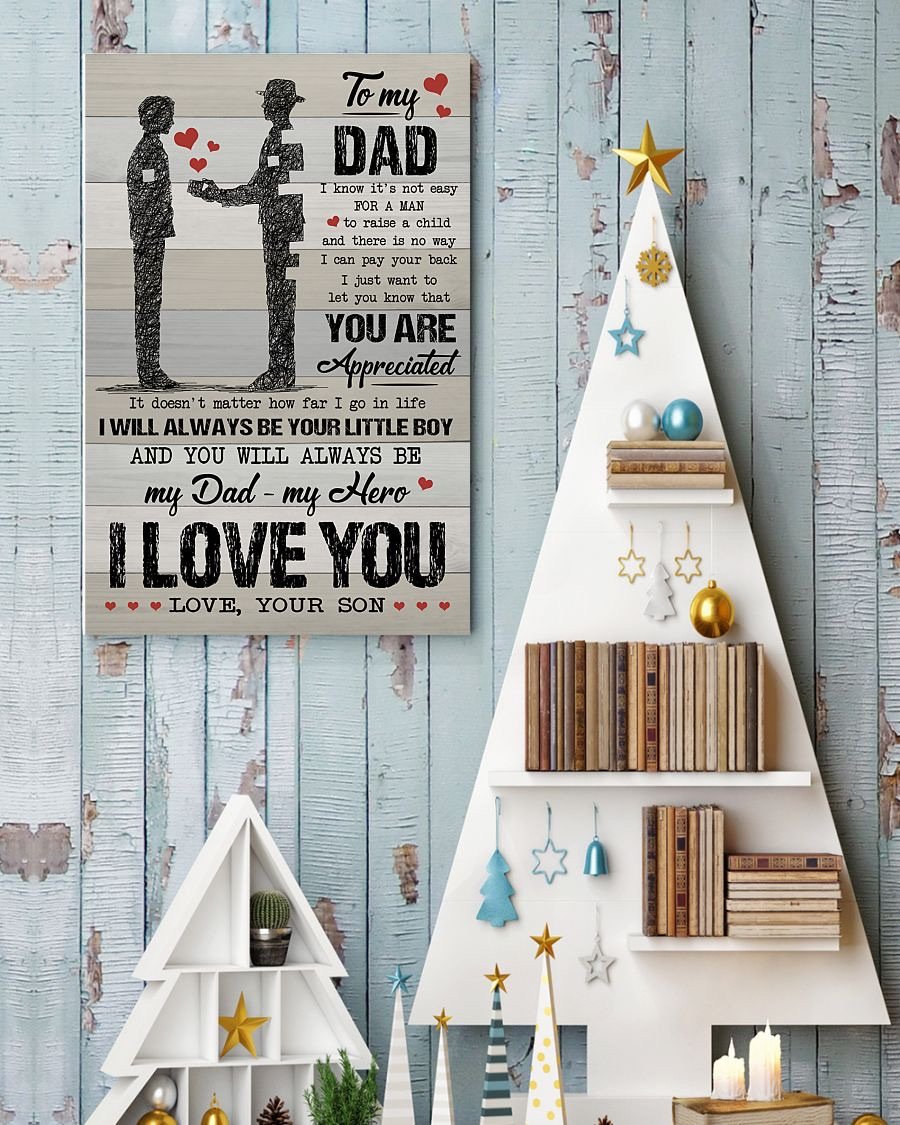 To My Dad Poster-A Loves Gift