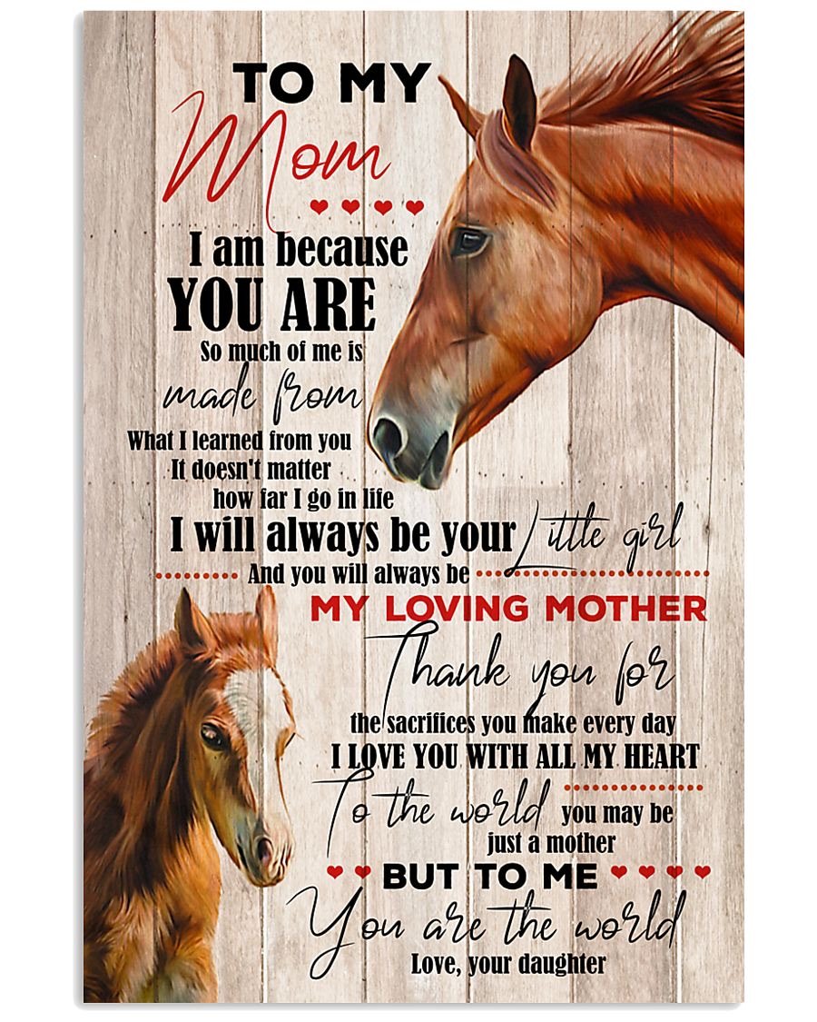 To My Mom Poster-A Loves Gift