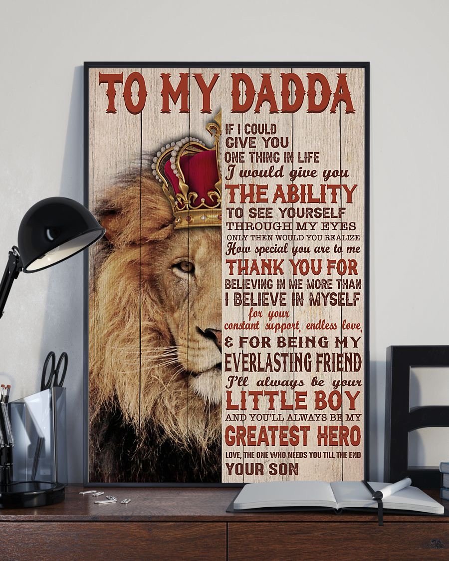 To My Dad Poster-A Loves Gift