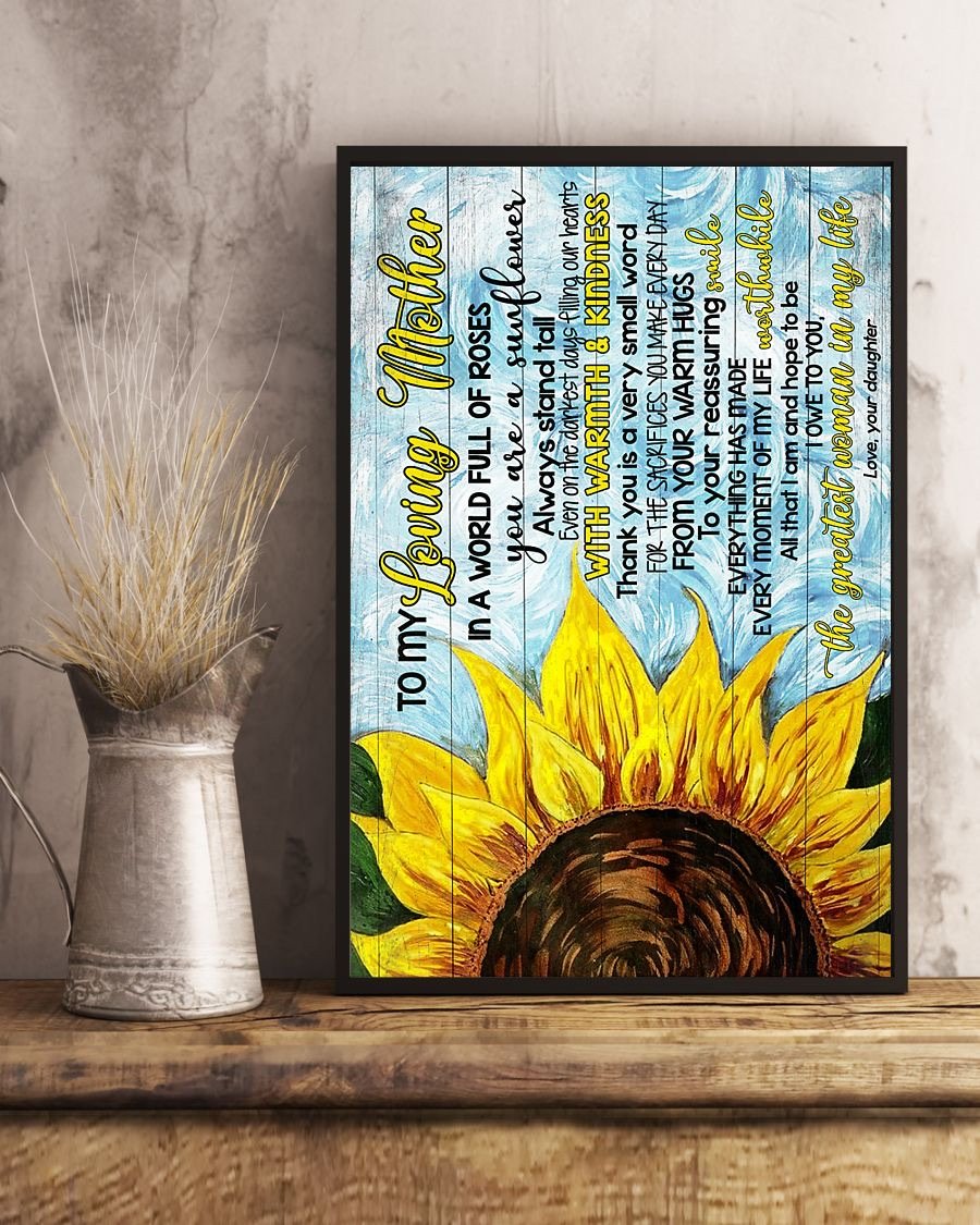 To My Mom Poster-A Loves Gift