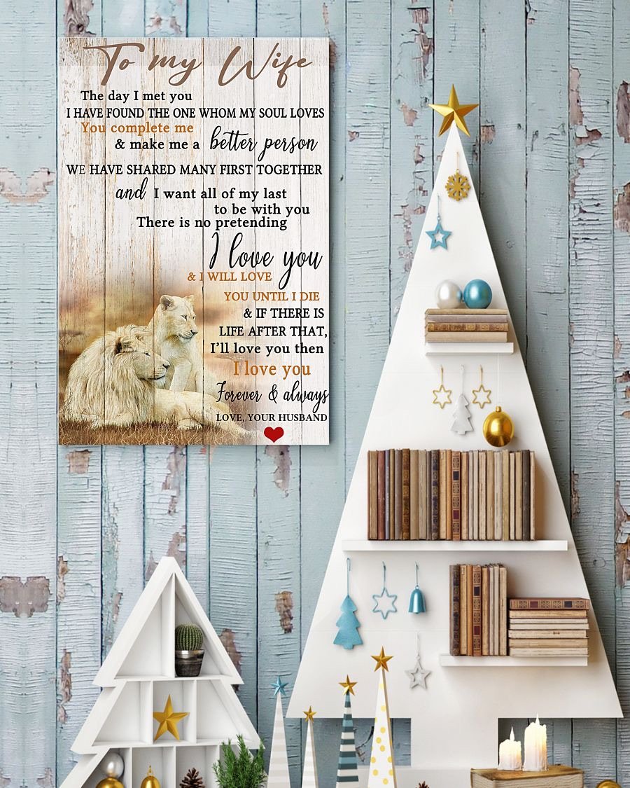 Perfect Gifts For Wife - To My Wife  Poster-A Loves Gift